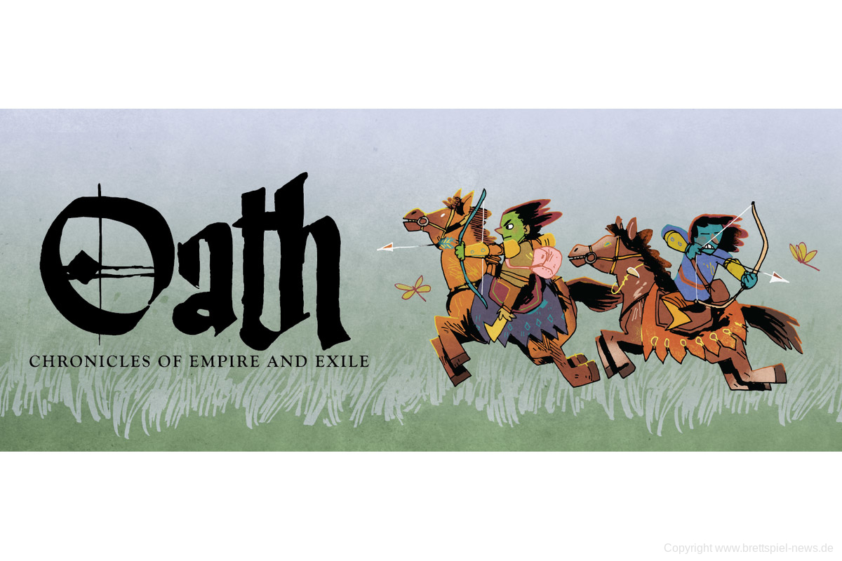 OATH: CHRONICLES OF EMPIRE AND EXILE // Neuheit von Leder Games