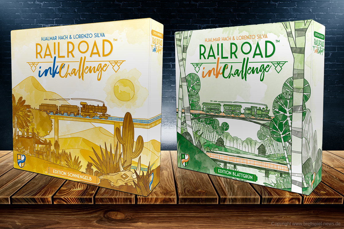 RAILROAD INK CHALLENGE // Edition Sonnengelb und Blattgrün