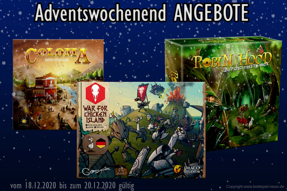 ADVENTSWOCHENEND ANGEBOTE // 3 Spiele von tl-games