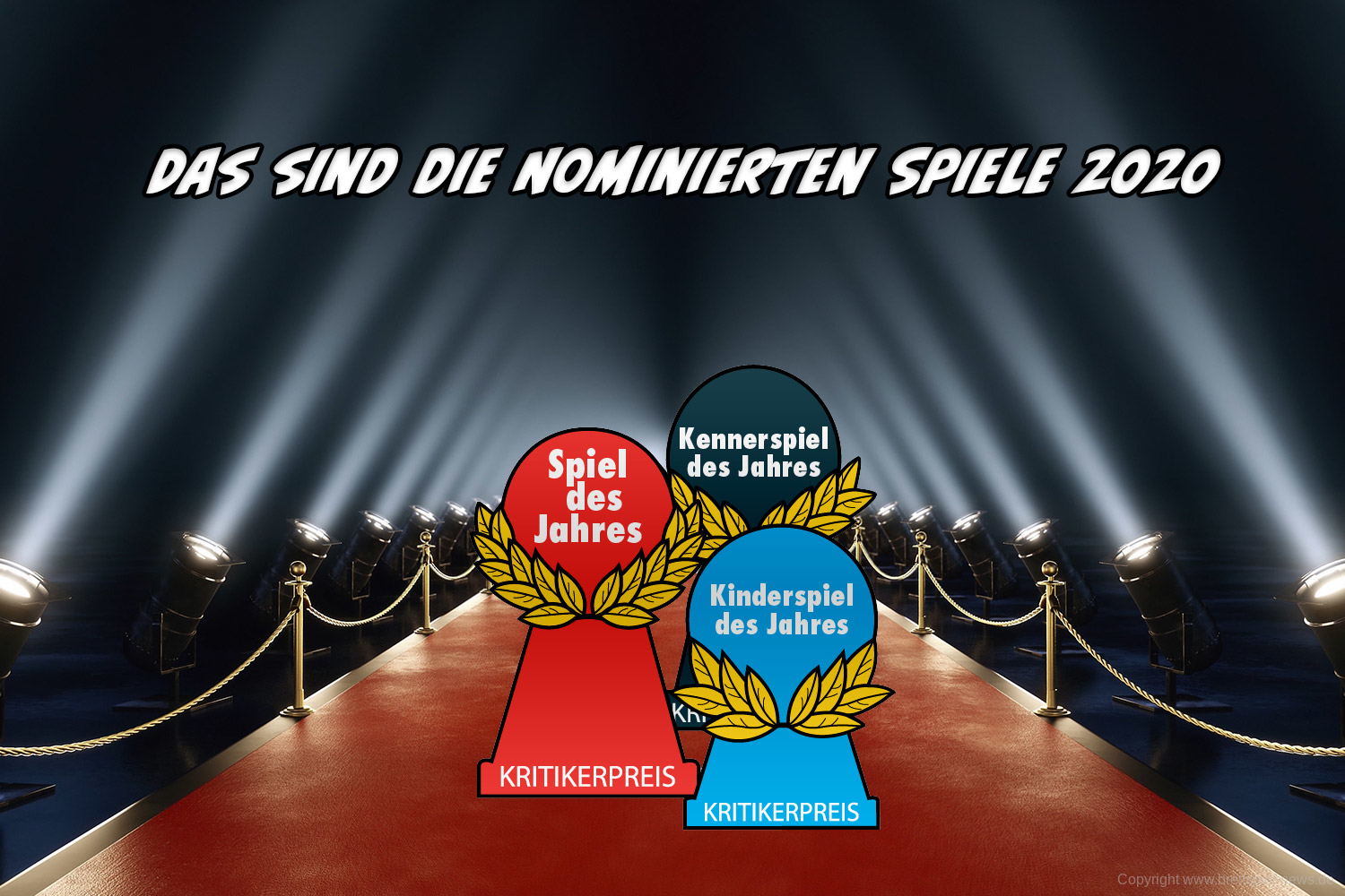 SPIEL DES JAHRES // Die Nominierten im Jahr 2020