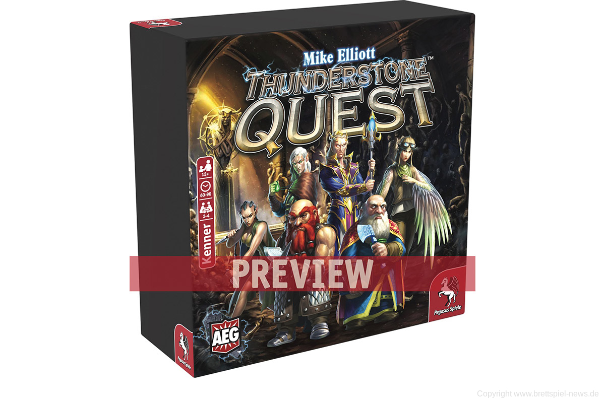 THUNDERSTONE QUEST // Erscheint 2020 bei Pegasus