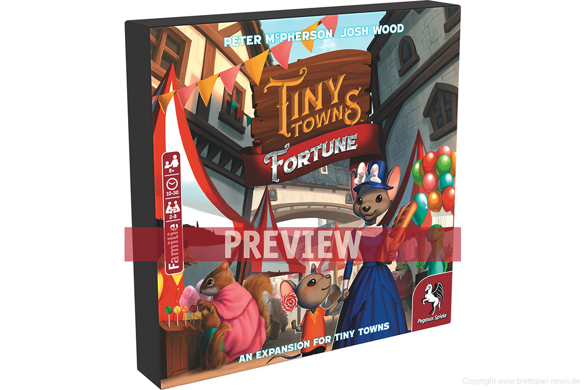 TINY TOWNS // Fortune Erweiterung erscheint Sommer 2020