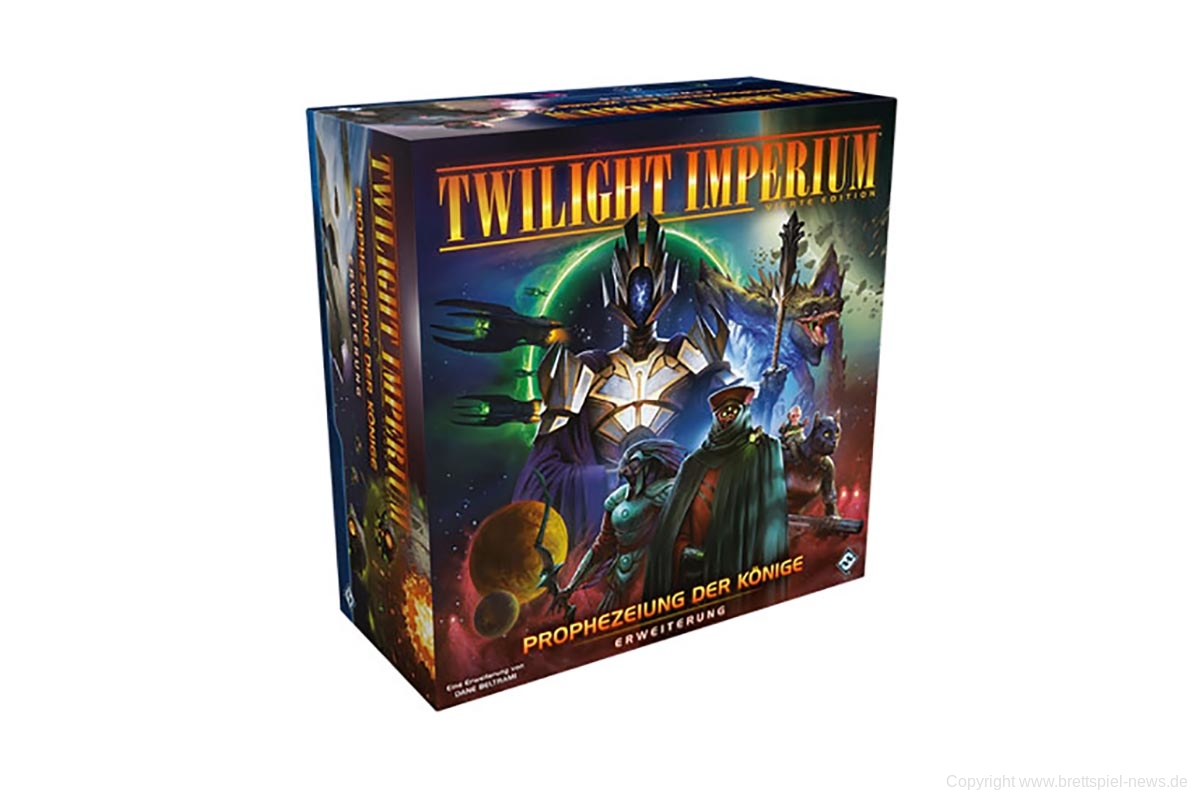 TWILIGHT IMPERIUM 4. EDITION: PROPHEZEIUNG DER KÖNIGE // angekündigt