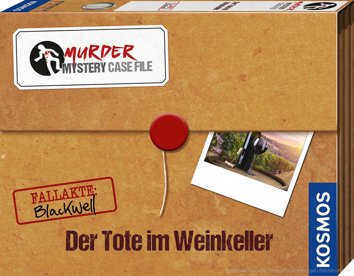 MURDER MYSTERY DER TOTE IM WEINKELLER BOX