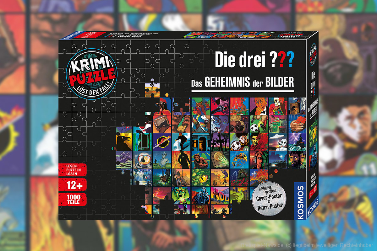 KRIMI-PUZZLE: DIE DREI ??? - DAS GEHEIMNIS DER BILDER // erscheint im September