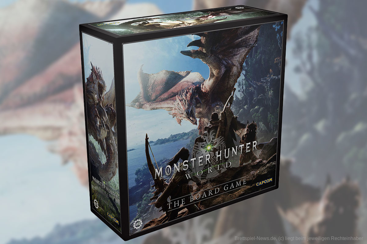 MONSTER HUNTER WORLD: THE BOARD GAME // mehr als 2.000.000 US$ auf Kickstarter