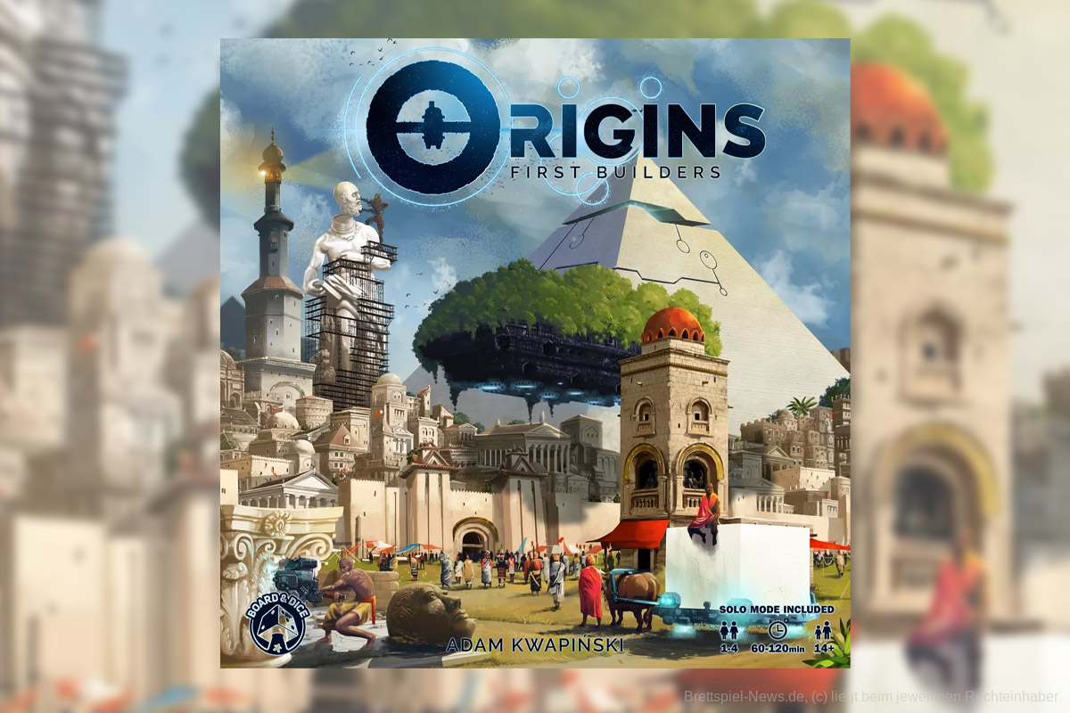 ORIGINS: FIRST BUILDERS // erscheint 2021 bei Board & Dice