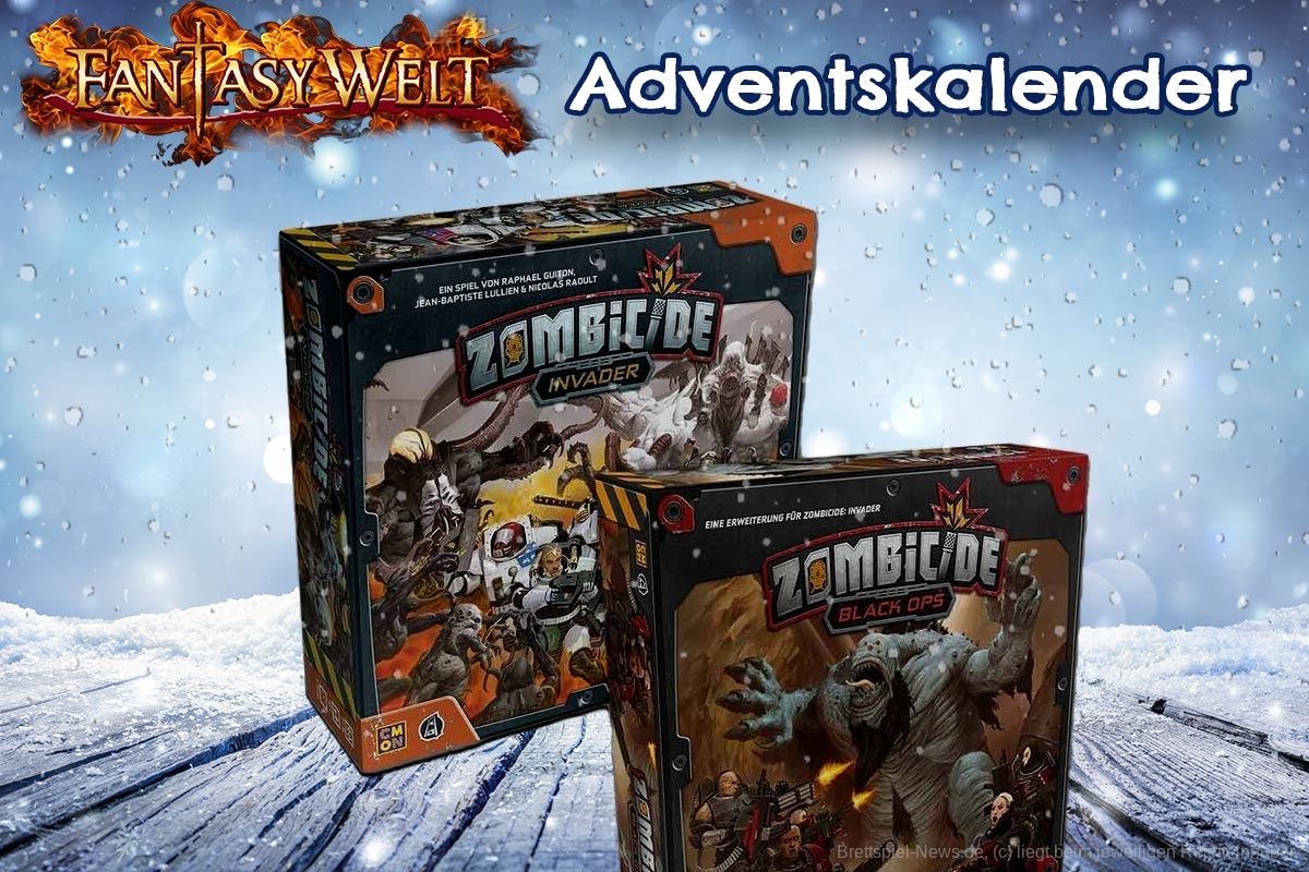 Zombicide: Invader Bundle bei FantasyWelt.de im Adventskalender