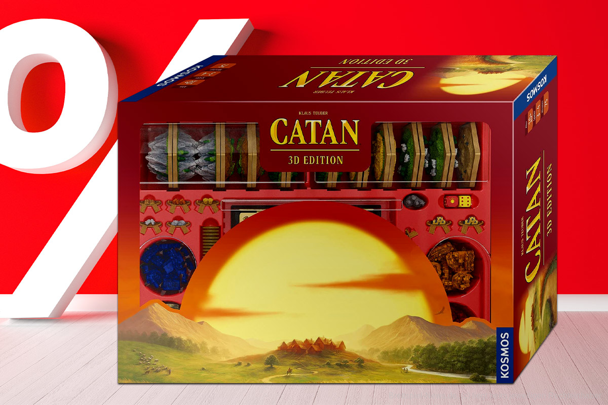Angebot | CATAN - 3D Edition mit 80 € Rabatt