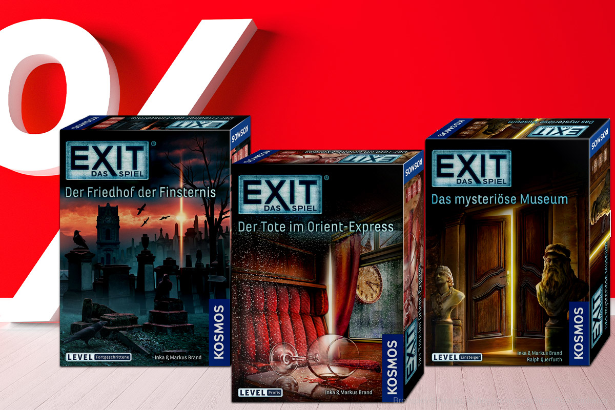 Angebot | EXIT Spiele für unter 10 €