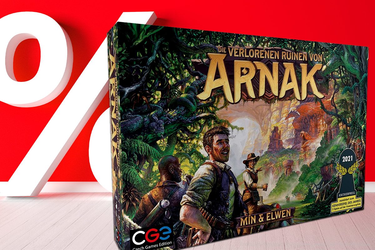 Die verlorenen Ruinen von Arnak aktuell mit Rabatt bei Amazon.de