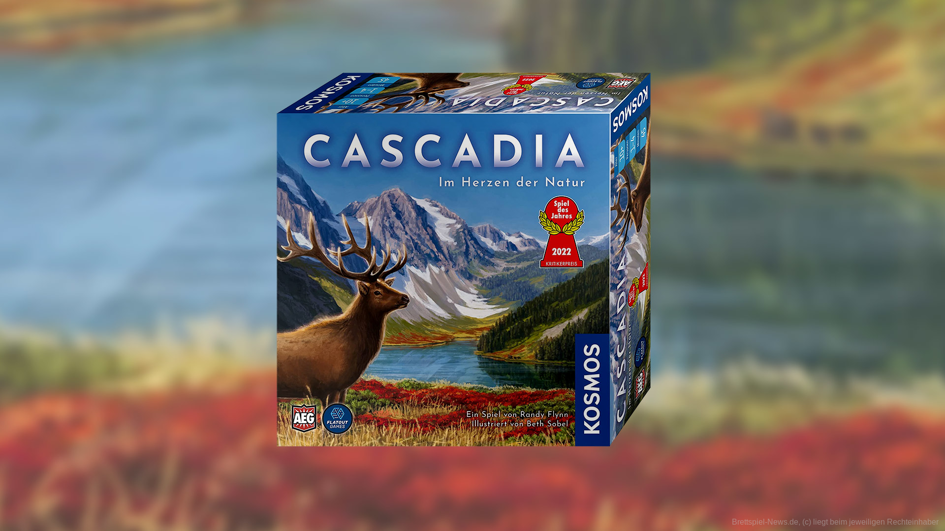 Cascadia | Spiel des Jahres 2022 - Nachdruck erscheint im Oktober