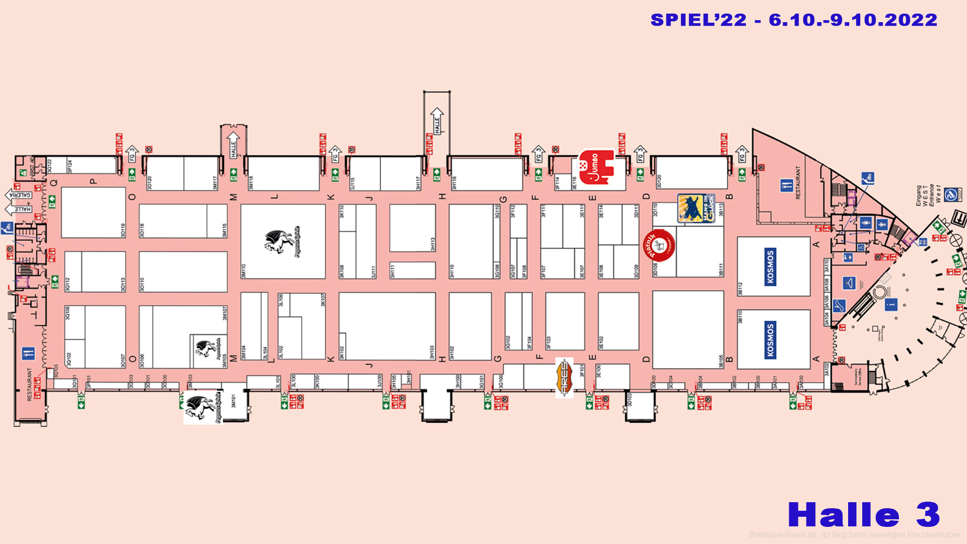 SPIEL '22 | Halle 3: Aussteller und Neuheiten