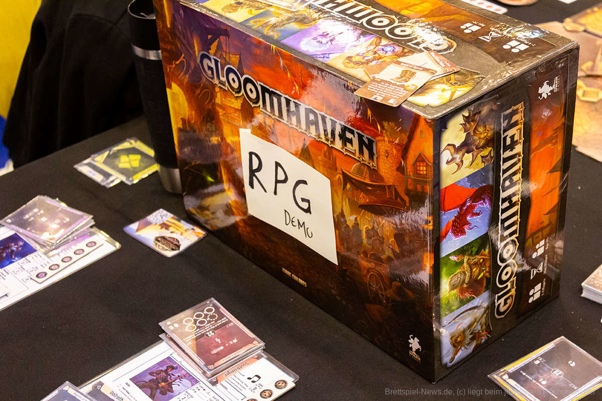 SPIEL ESSEN: Gloomhaven: The Rollplaying Game war anspielbar
