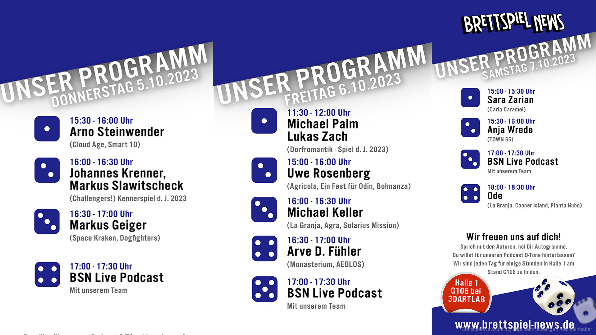 SPIEL 2023 – triff Autorinnen und Autoren und besuche uns