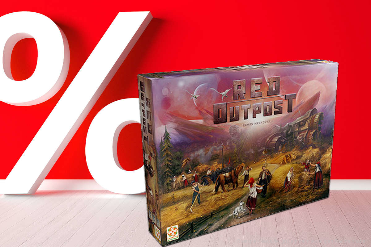 Workerplacement auf fremden Planet mit 66% Rabatt im Angebot