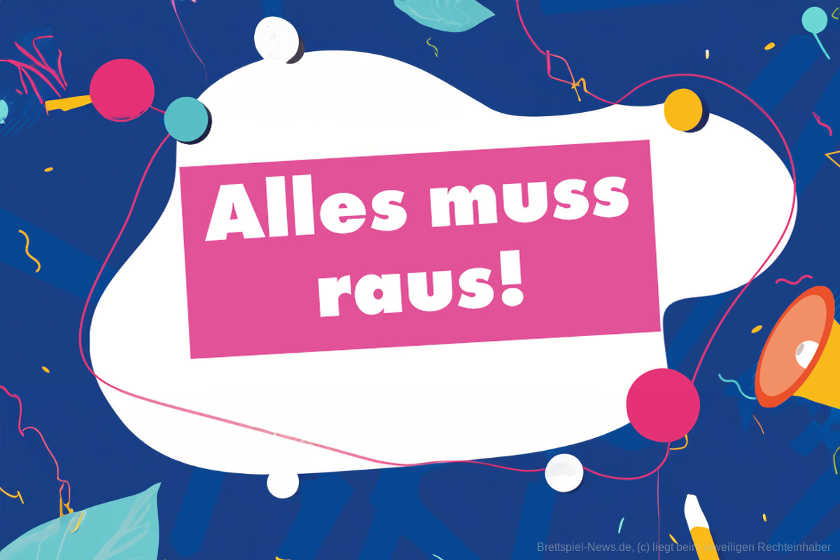 Brettspiel-Lager in Essen schließt – 50% Rabatt pauschal bis zum 23.12.2023