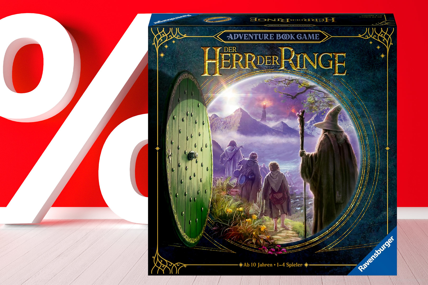 Herr der Ringe Abenteuerbuchspiel derzeit mit 30 % Rabatt im Angebot