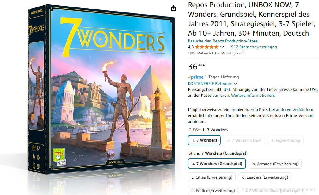 7wonders amazon