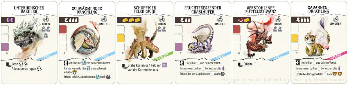 Schwingenschlag Drachenkarten