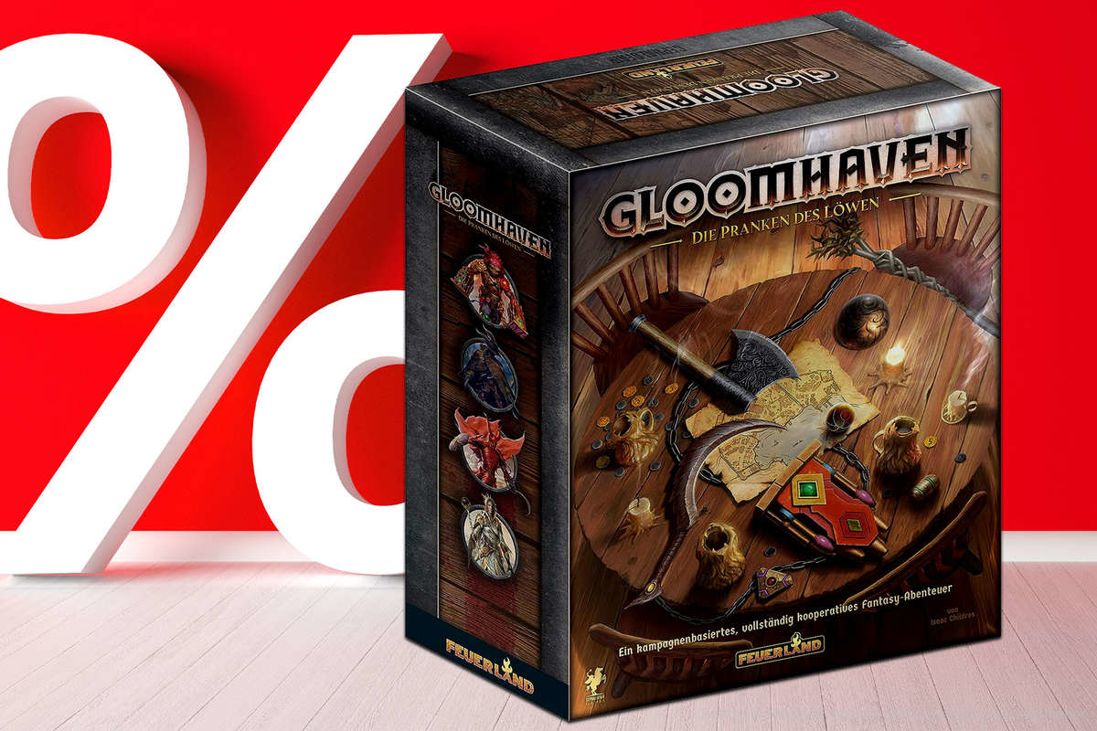 Gloomhaven-Spiel für 43,29 € bei Amazon