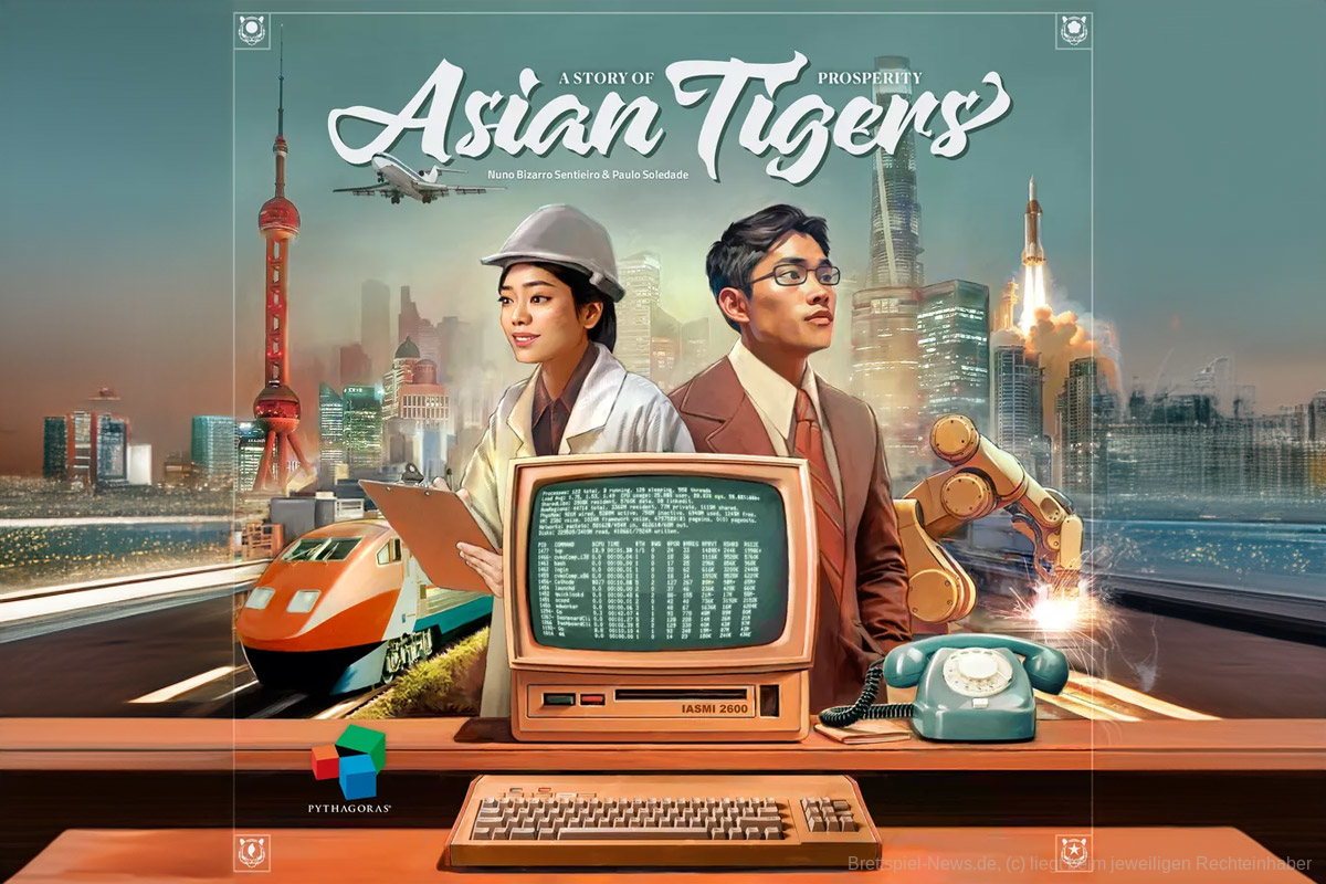 Spiel mit asiatischem Setting und Retrolook stürmt die BGG-Hotness-Liste