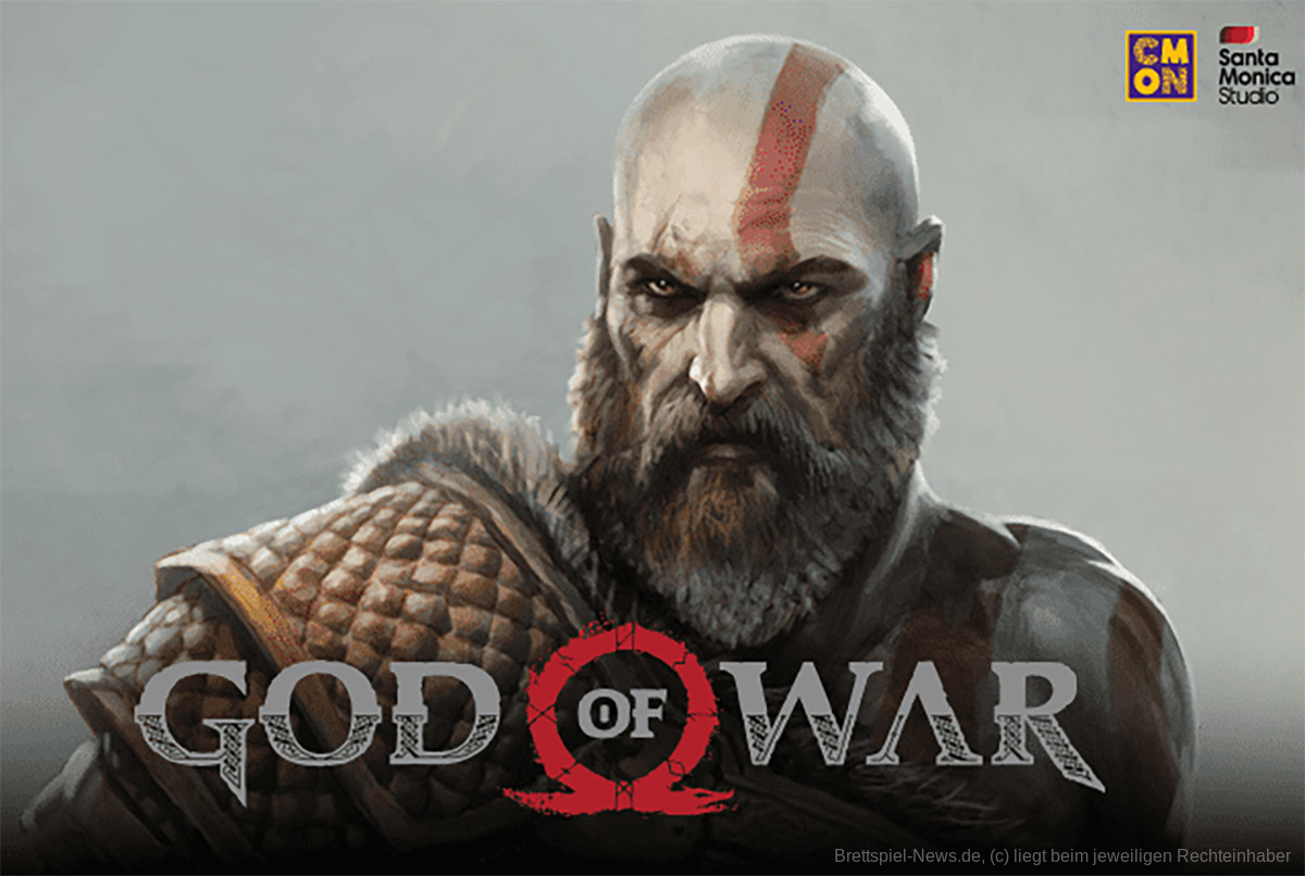GOD OF WAR erhält ein Brettspiel von CMON mit massig Miniaturen