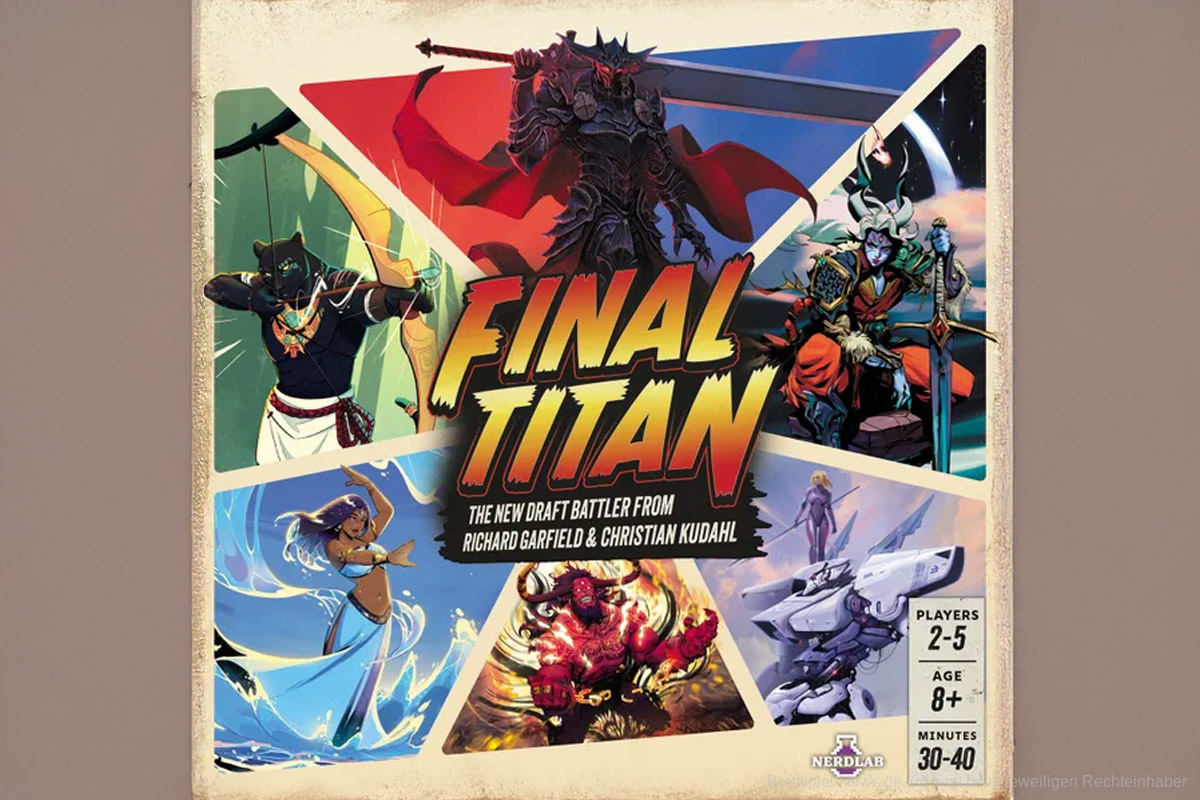 Final Titan: Neues Kartenspiel von Richard Garfield und Christian Kudahl