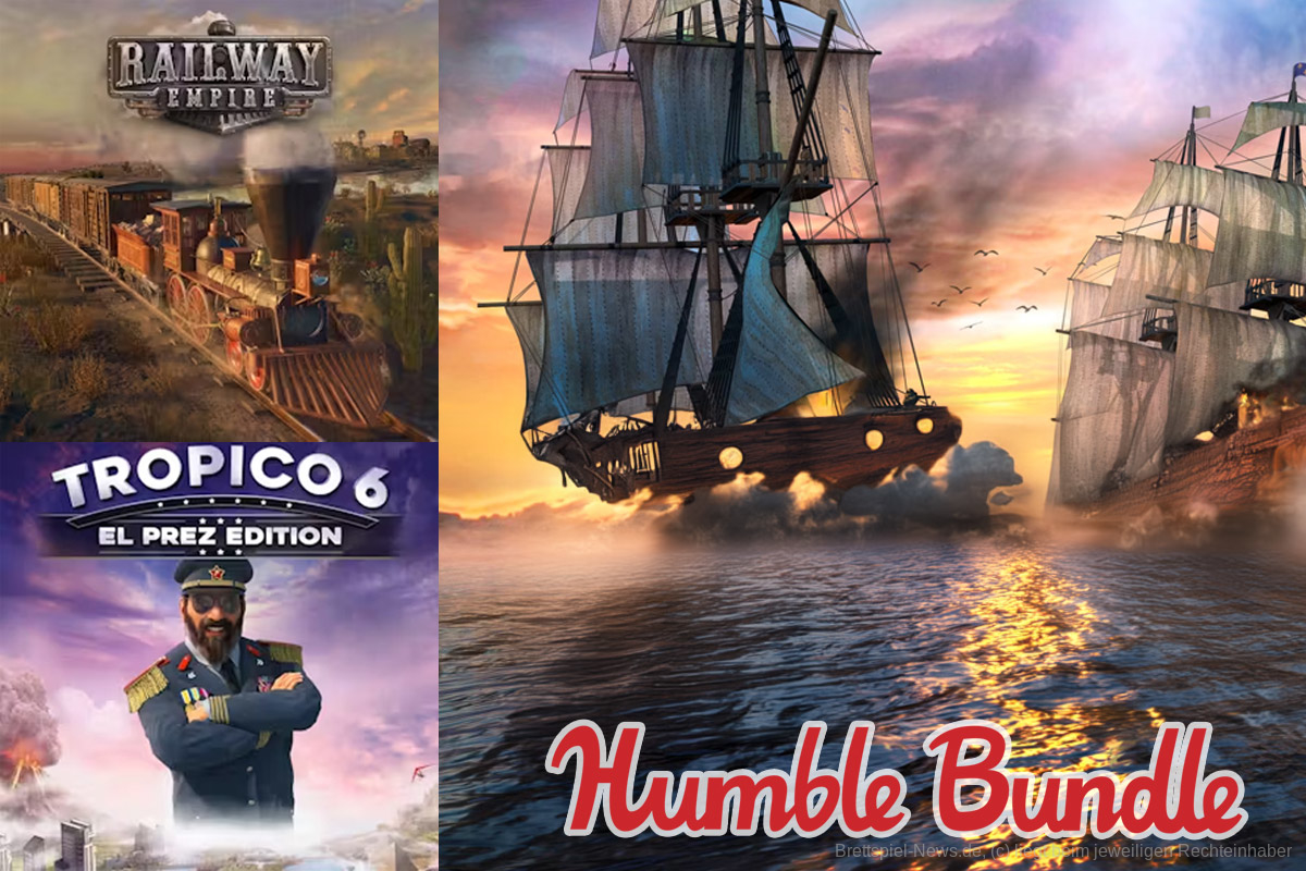 Humble Bundle für Managementfans: Spiele für 466 US$ für unter 14  Euro!