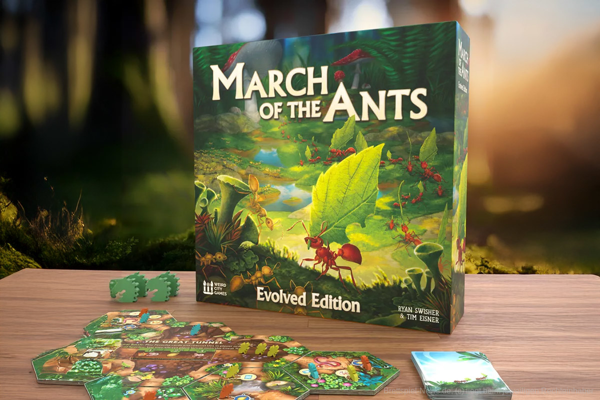 Wenn Armeisenstämme in einem Kennerspiel gegeneinander kämpfen