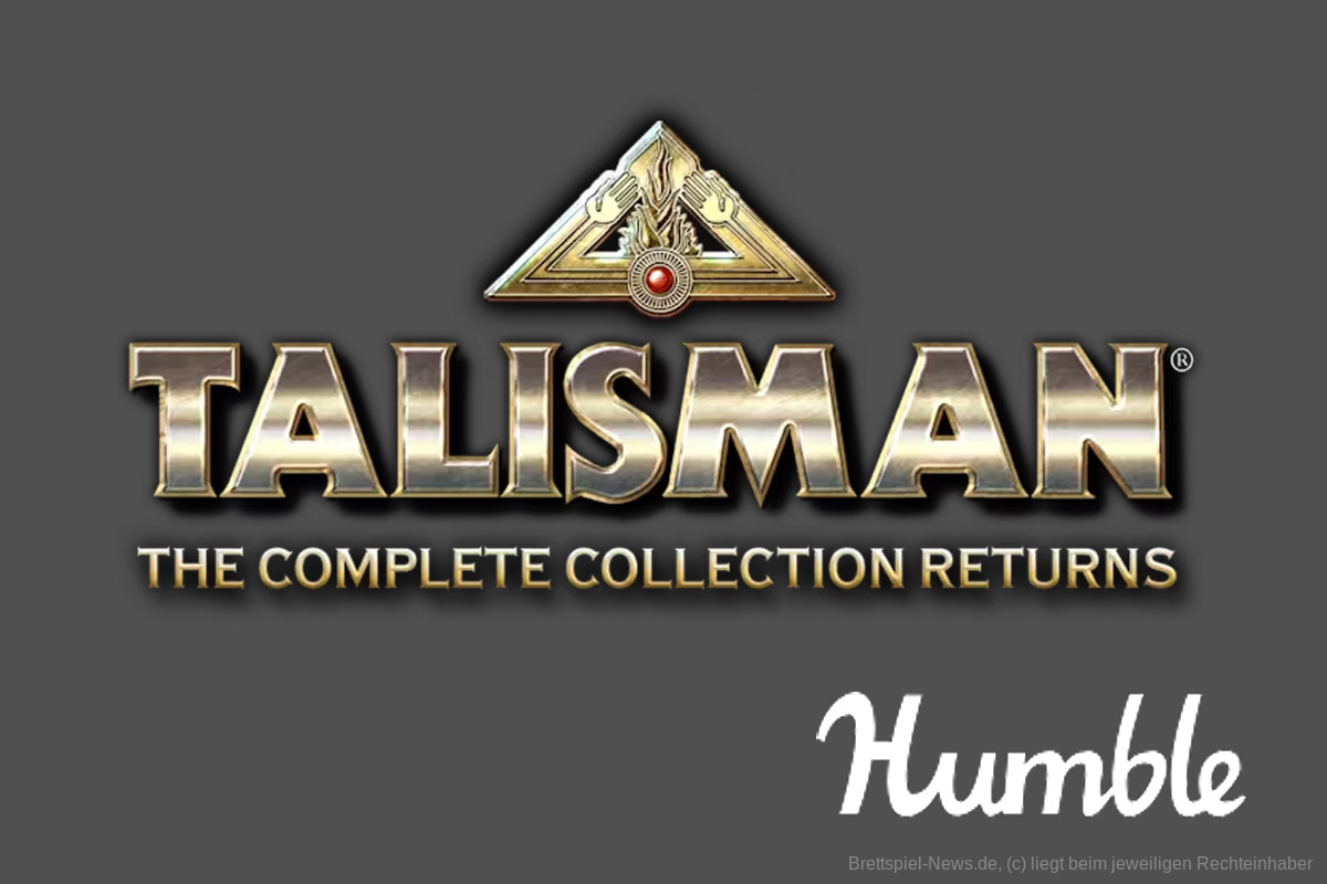 Humble Bundle: Talisman Spiel mit 55 DLCs im Wert von 149 € für unter 10 € zu haben