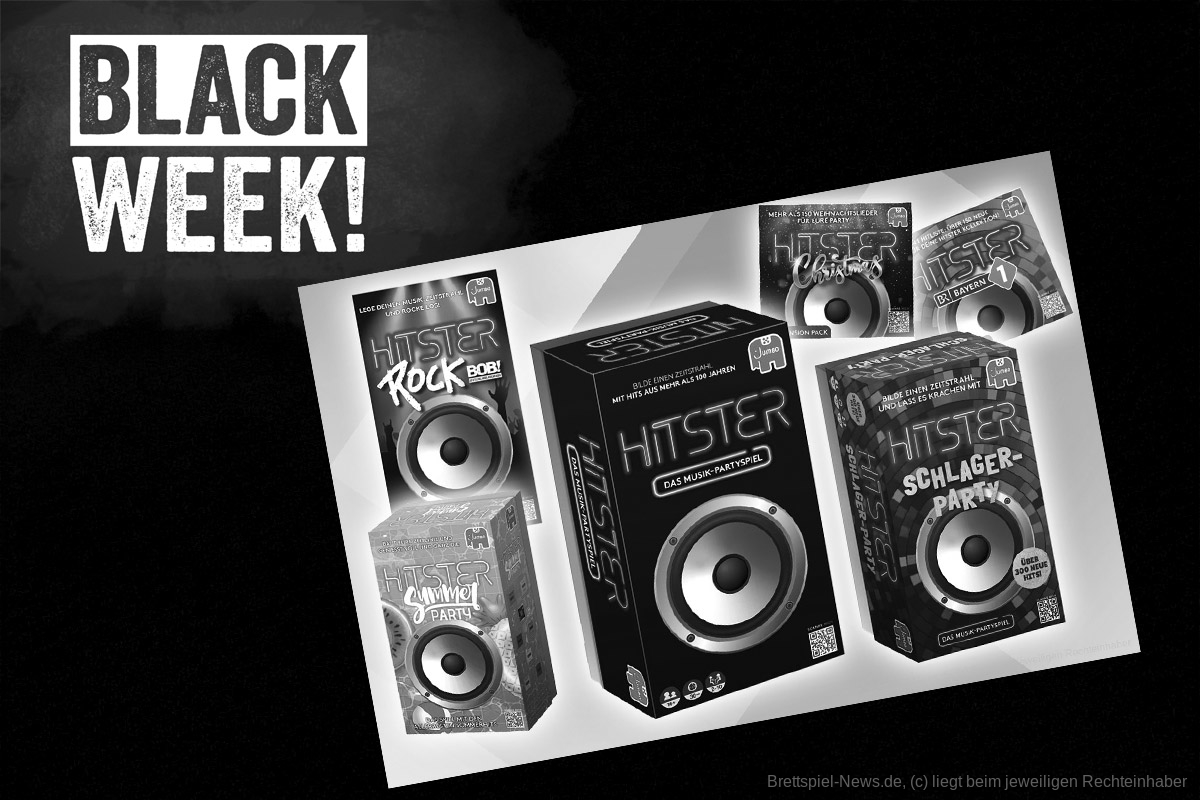 Die Black Week Party kann kommen: Hitster mit bis zu 50% Rabatt kaufen