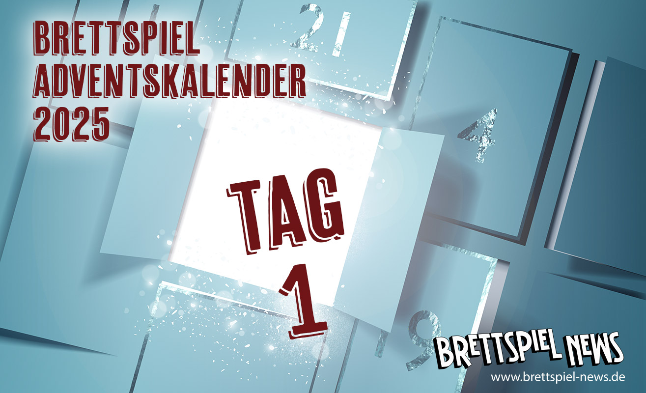 TAG 1 - Brettspiel-Adventskalender 2025 - Top Angebote + Gewinnspiel!