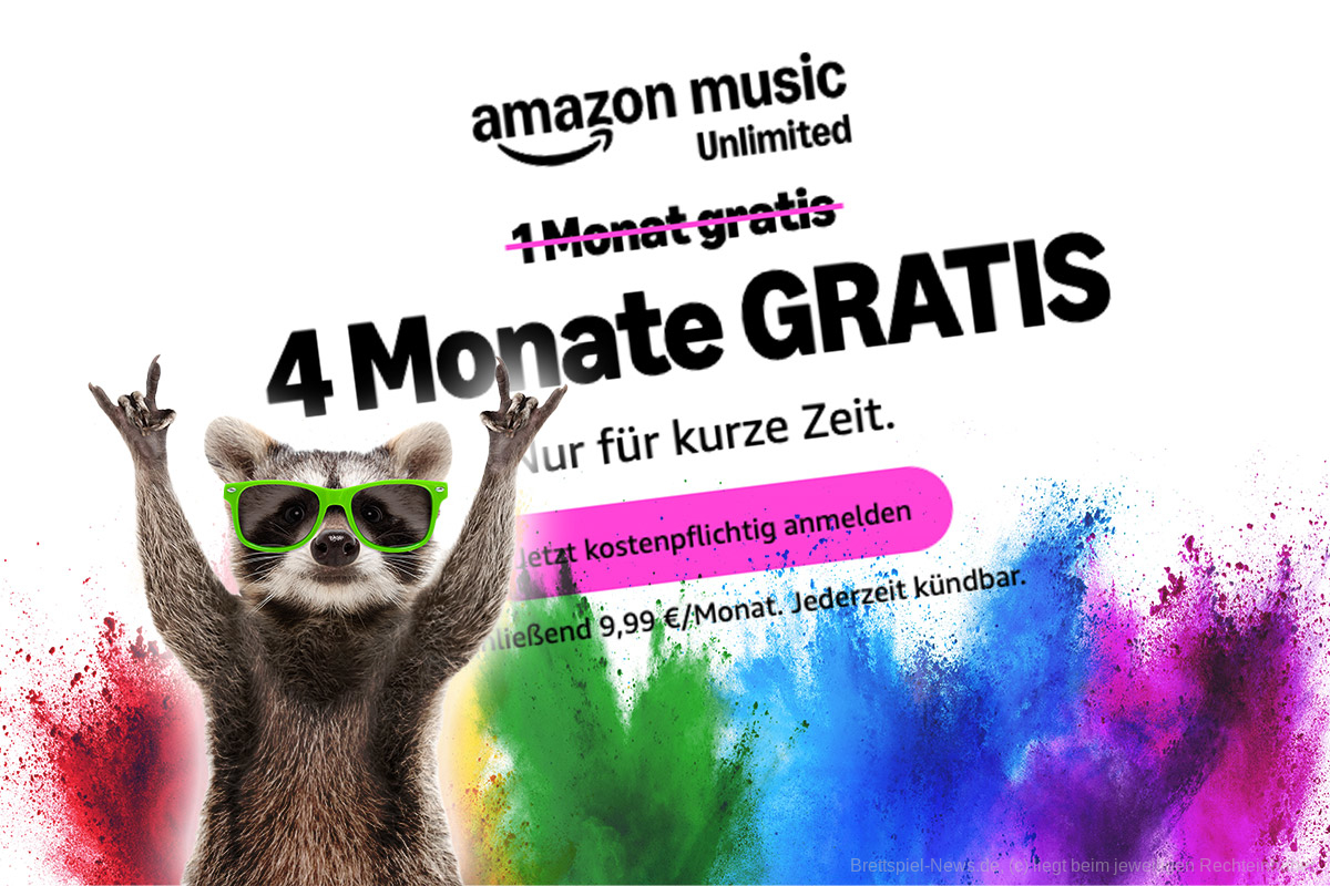 Mit guter Laune durch den Winter: 4 Monate gratis Amazon Unlimited
