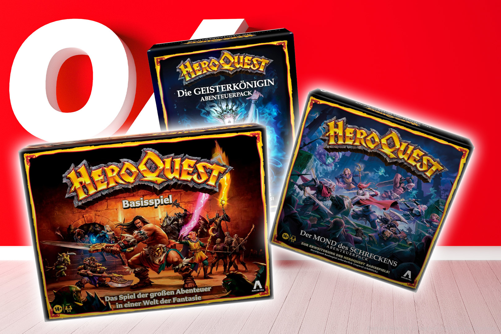 HeroQuest für 85 € im Angebot + Erweiterungen bei Amazon.de