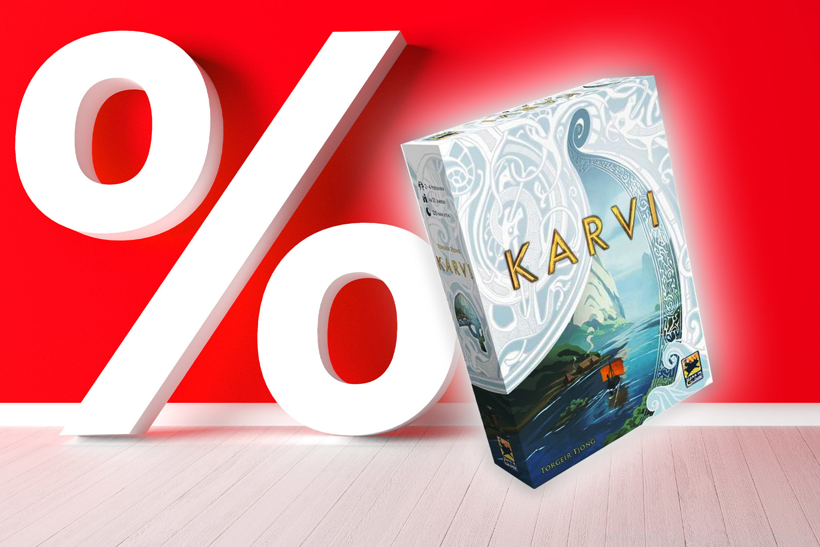 Kennerspiel von Hans im Glück aus 2023 mit 49% Rabatt.