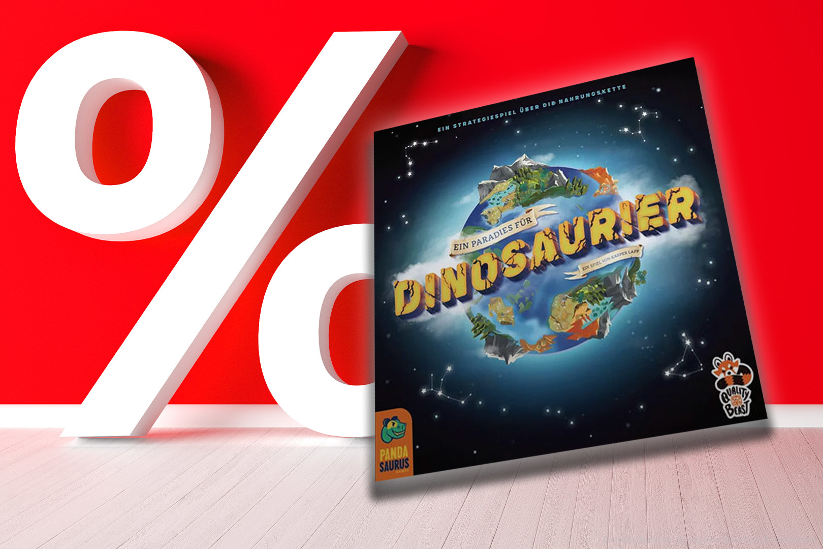 Ordentlich bewertetes Pandasaurus Games Spiel mit 72% Rabatt kaufen
