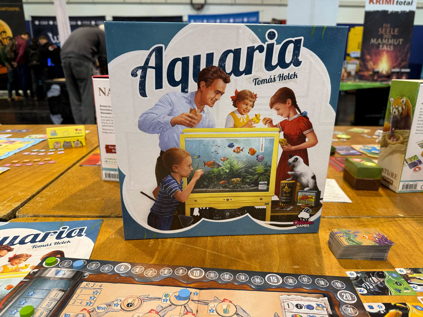 Aquaria - Aquarium-Management Brettspiel für 1–4 Personen von Tomáš Holek