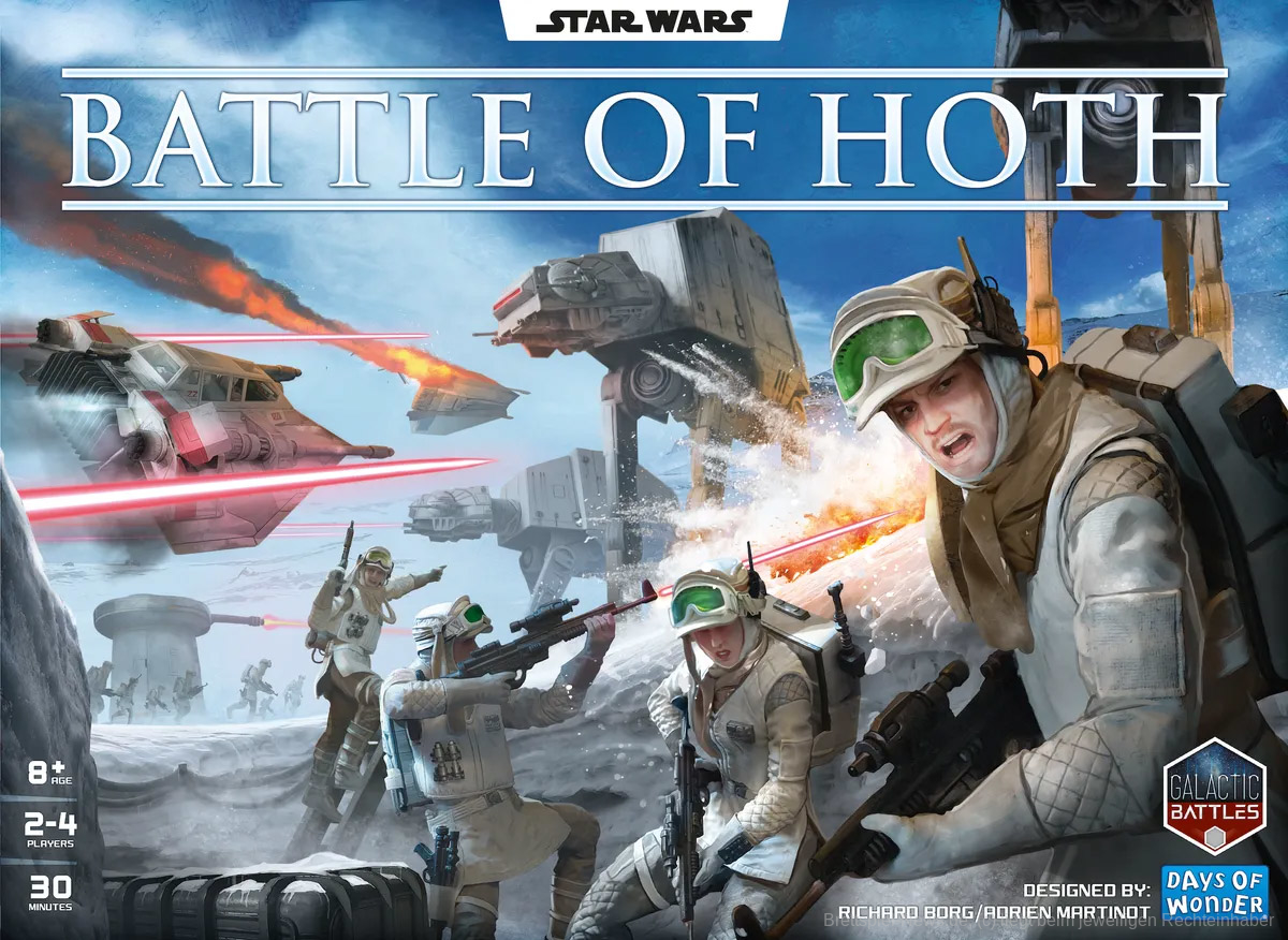 Star Wars: legendäre Schlacht um Hoth bald als Brettspiel spielbar