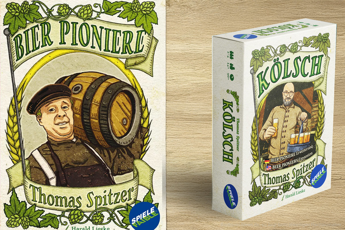 Das Kennerspiel Bier Pioniere erhält eine Kölsch-Erweiterung