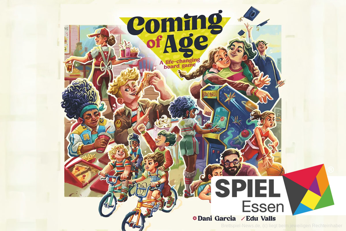 Brettspiel über das Heranwachsen eines Kindes erscheint 2025