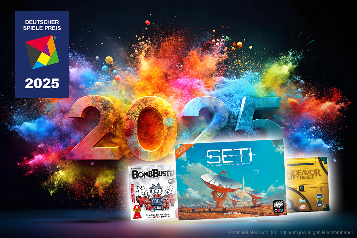 Deutscher Spiele Preis 2025: Titelträger bekannt gegeben