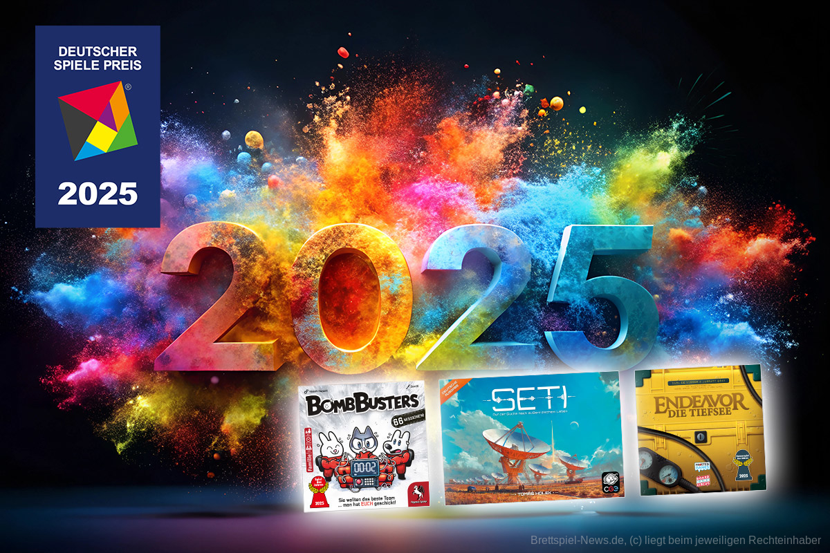 Abstimmung zum Deutschen Spiele Preis 2025 (DSP) gestartet 