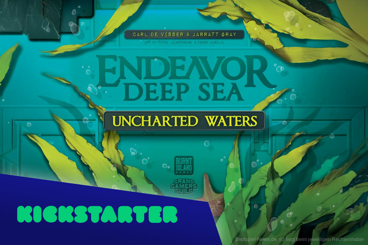 Endeavor Deep Sea: Uncharted Waters Erweiterung auf Kickstarter