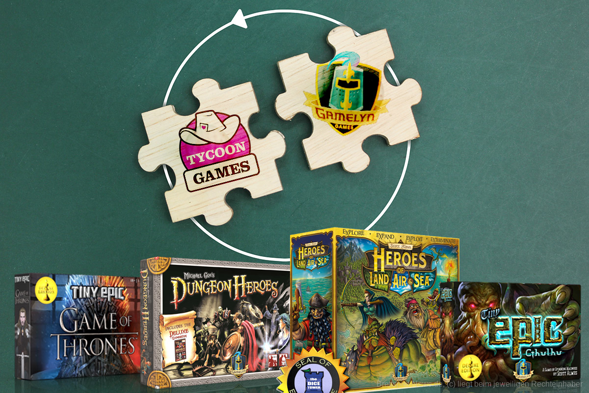 Gamelyn Games wurde an Tycoon Games verkauft – Tiny Epic soll weiterleben