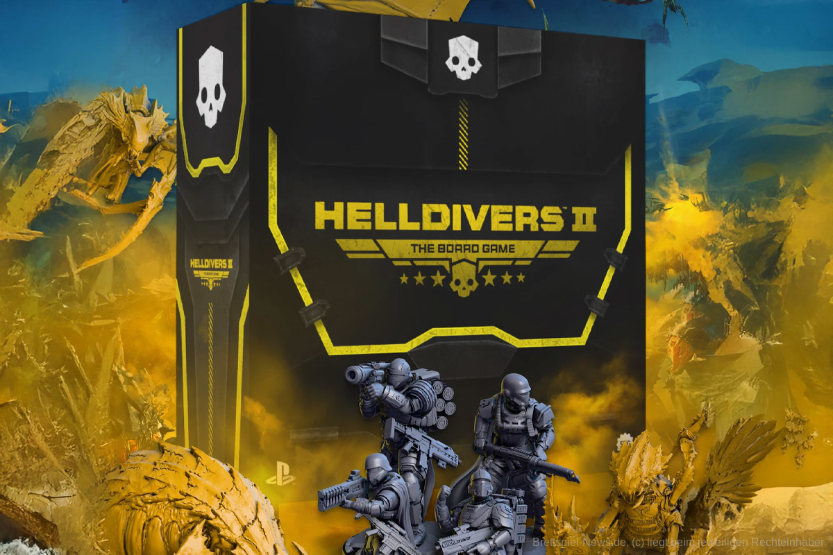 Helldivers 2 auch als Brettspiel ein Hit?
