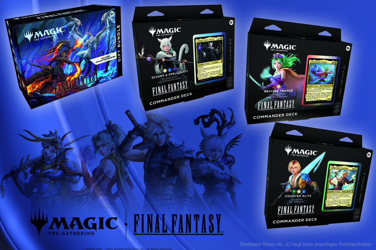 Magic: The Gathering trifft auf Final Fantasy – Neues Universes Beyond-Set erscheint im Juni