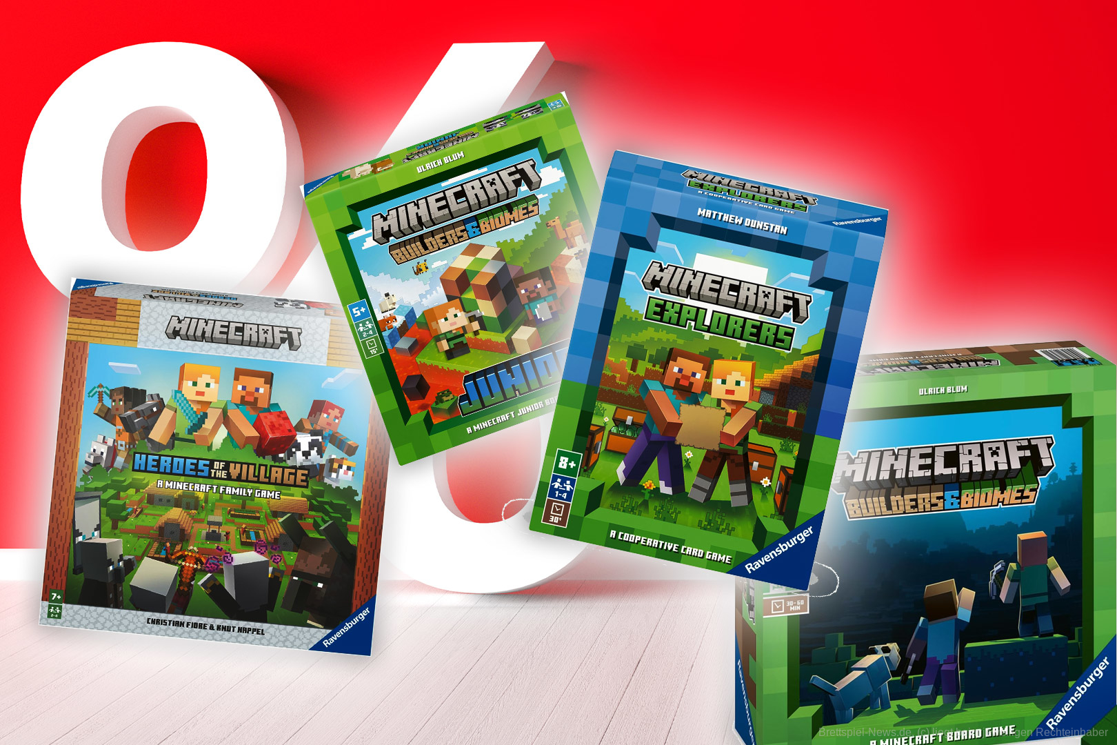 Richtig gute Minecraft Spiele bei Amazon stark rabattiert