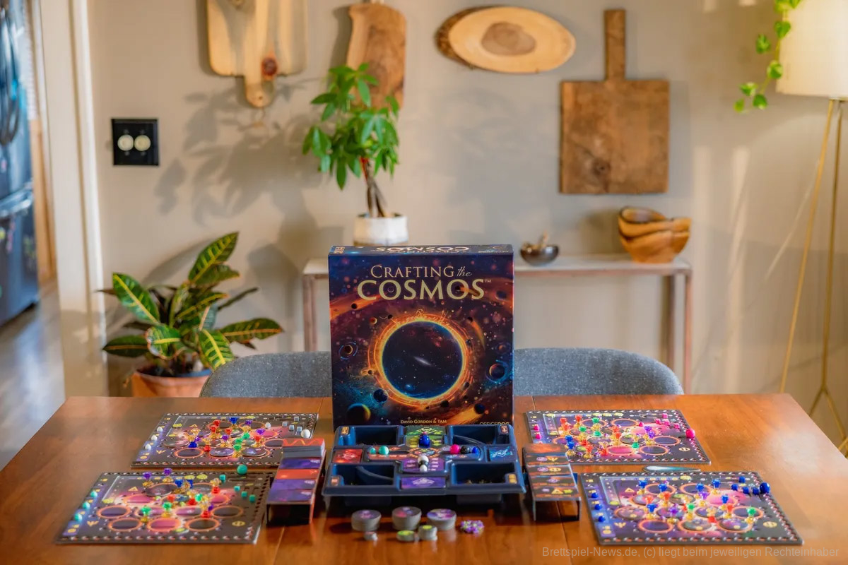 In diesem Kennerspiel manipulierst du das Weltall zu deinem Vorteil