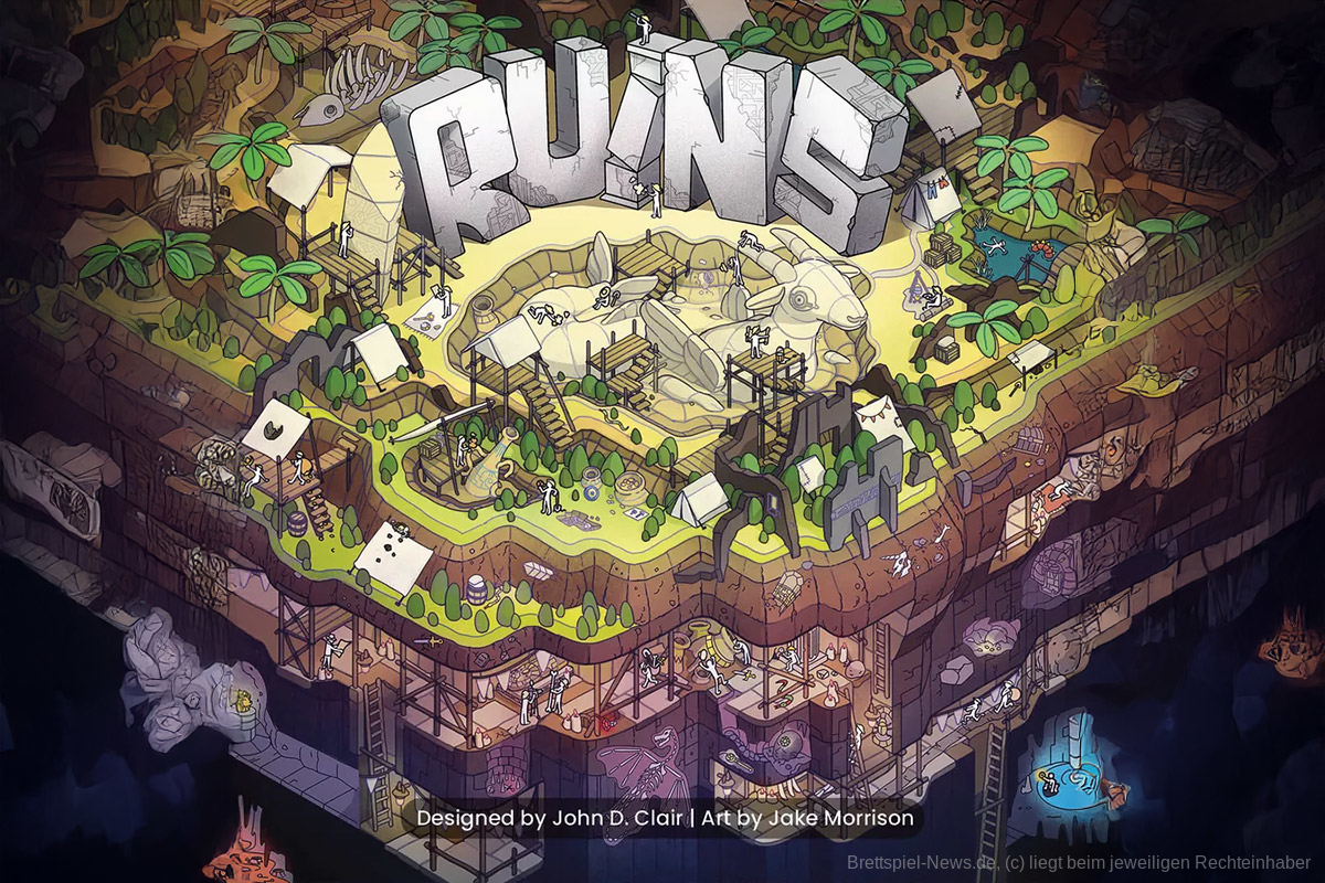 Spiel mit modularen Karten aus 2017 ist 2025 erneut erschienen